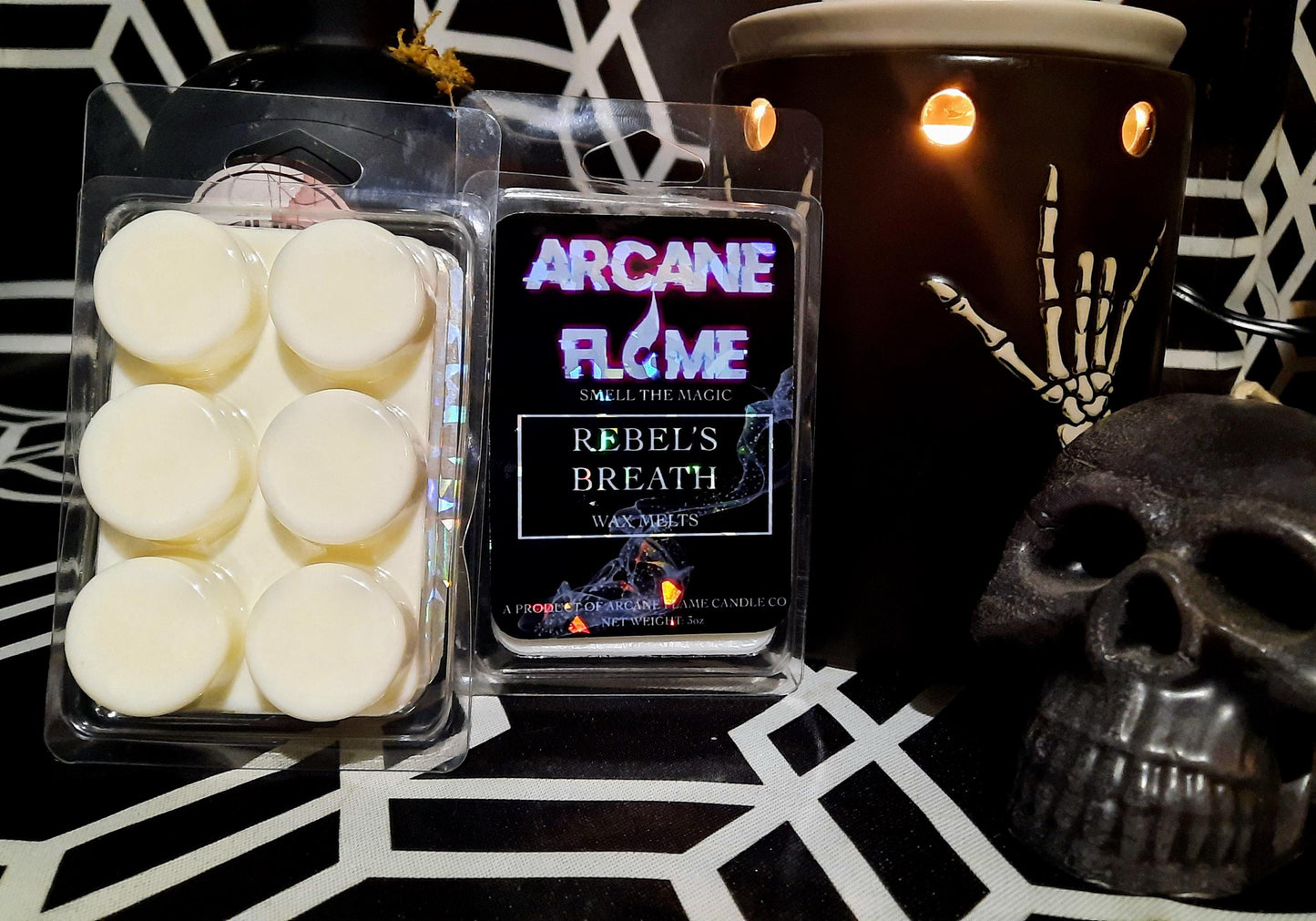 Rebel's Breath Wax Melt – A Bold, Masculine Fragrance