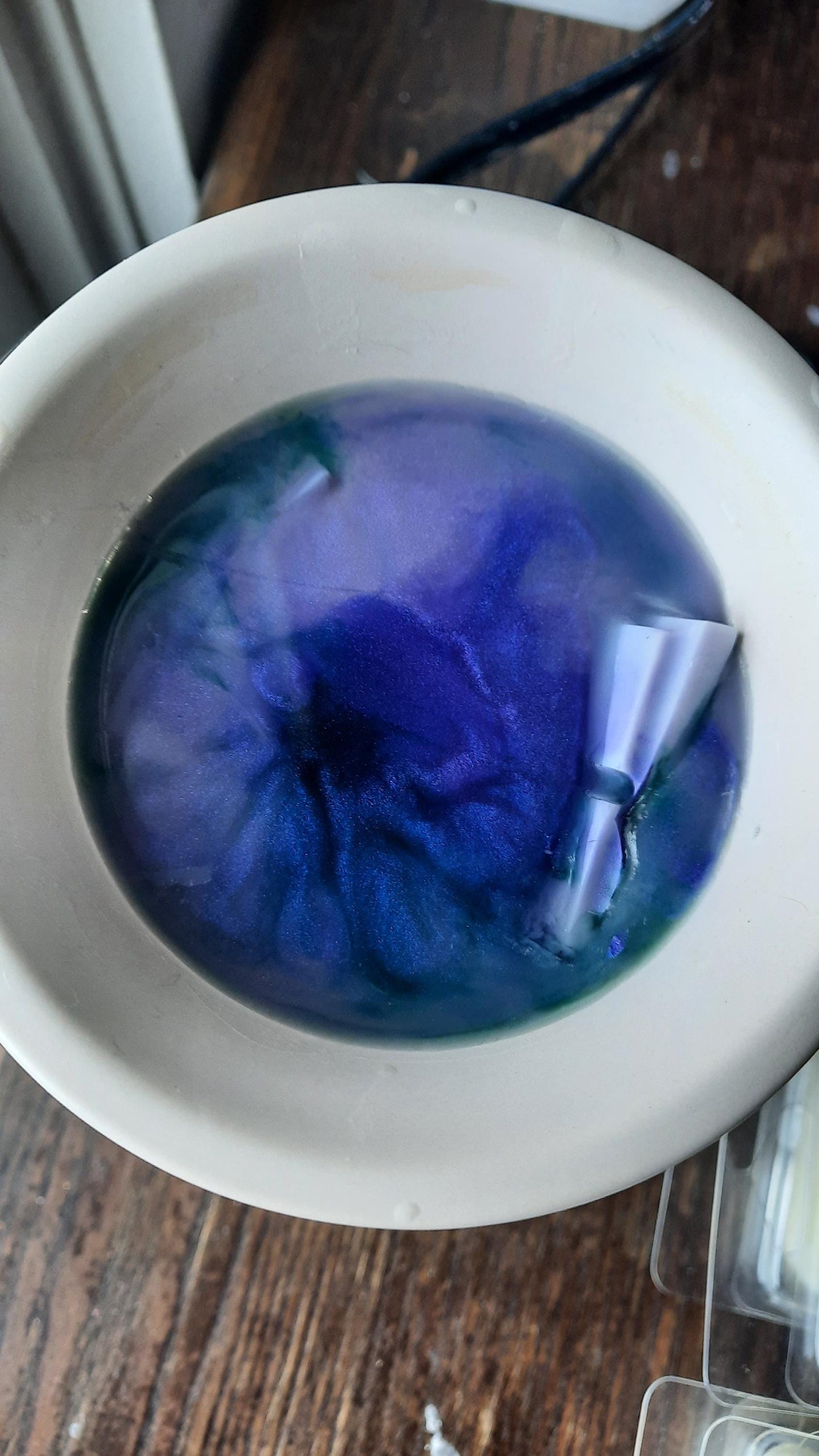 Sea Witch wax melt snap bar with shimmer mica