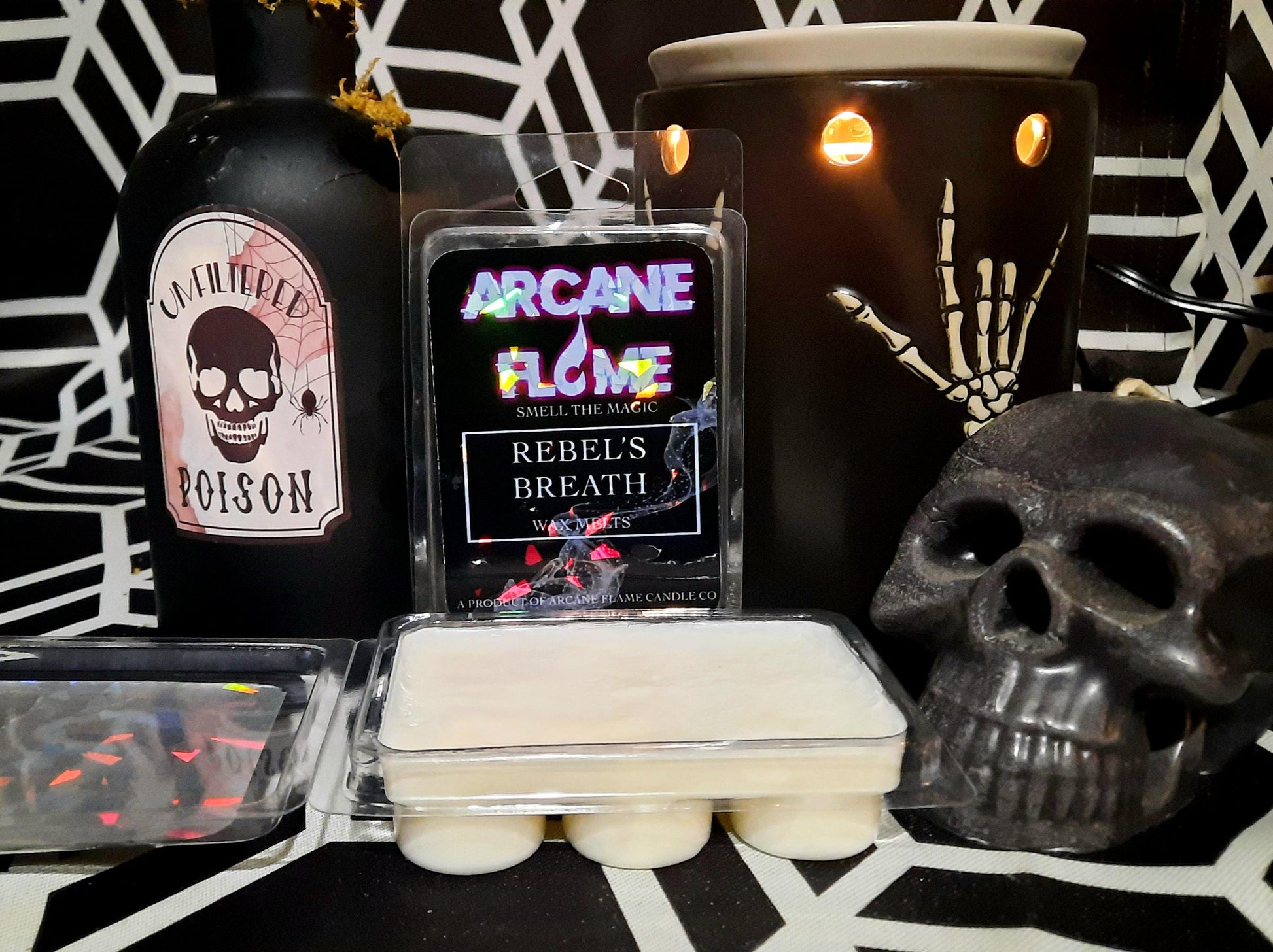 Rebel's Breath Wax Melt – A Bold, Masculine Fragrance