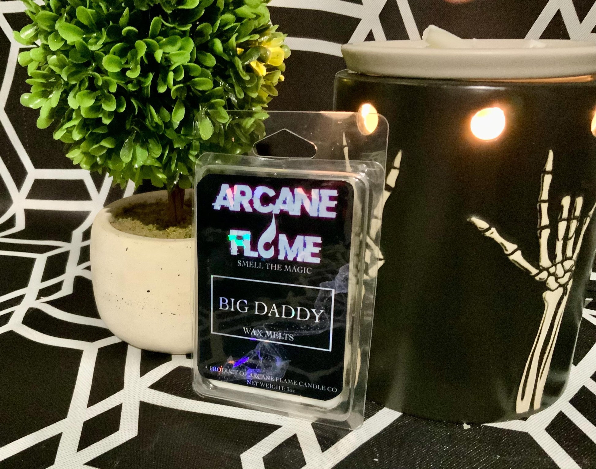 BIG DADDY Hand-Poured Coconut/Soy Wax Melts - Eco-Friendly & Long-Lasting Scents for Your Home