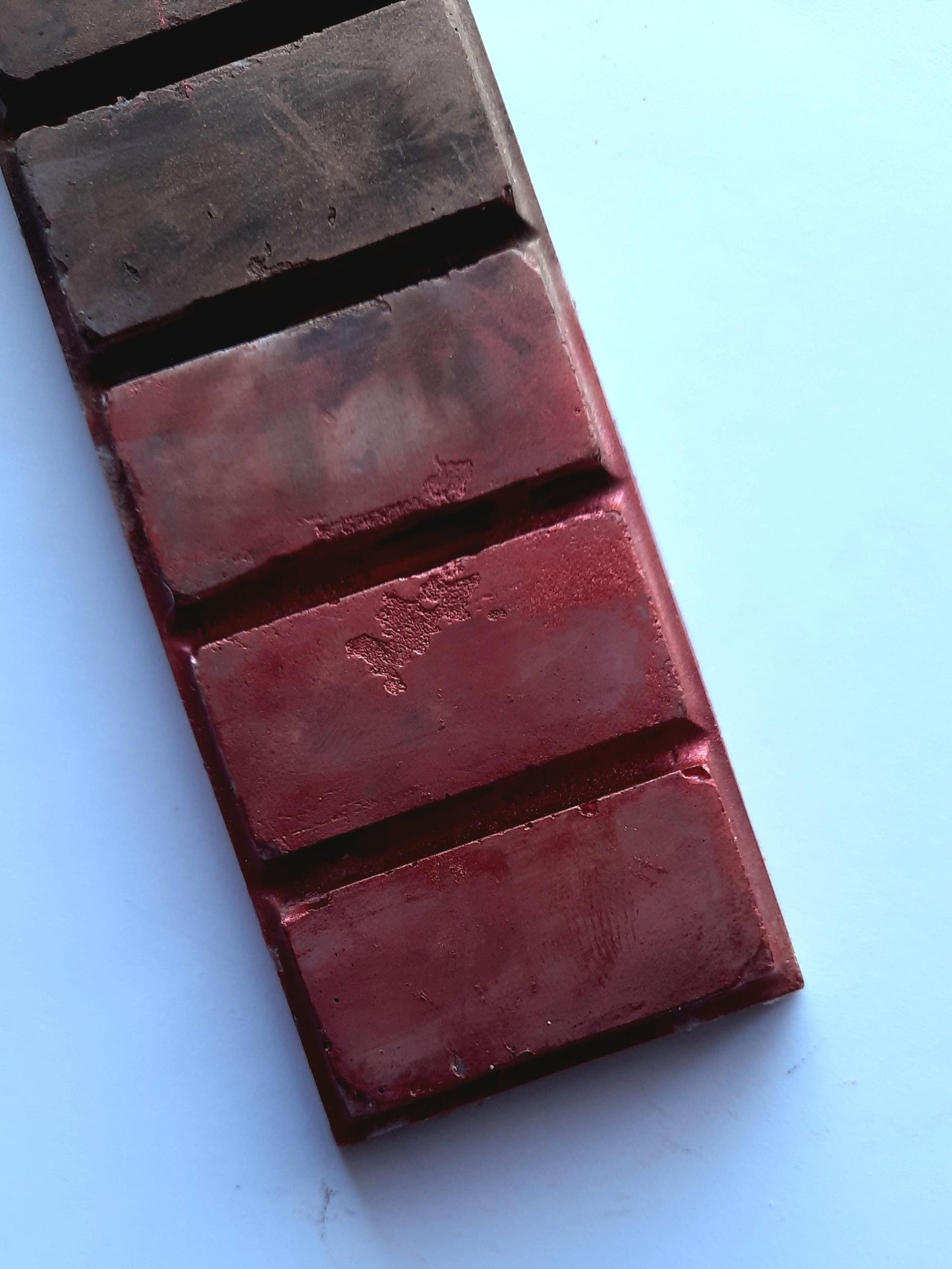 Blood and Chocolate wax chocolate fudge and cherry snap bar