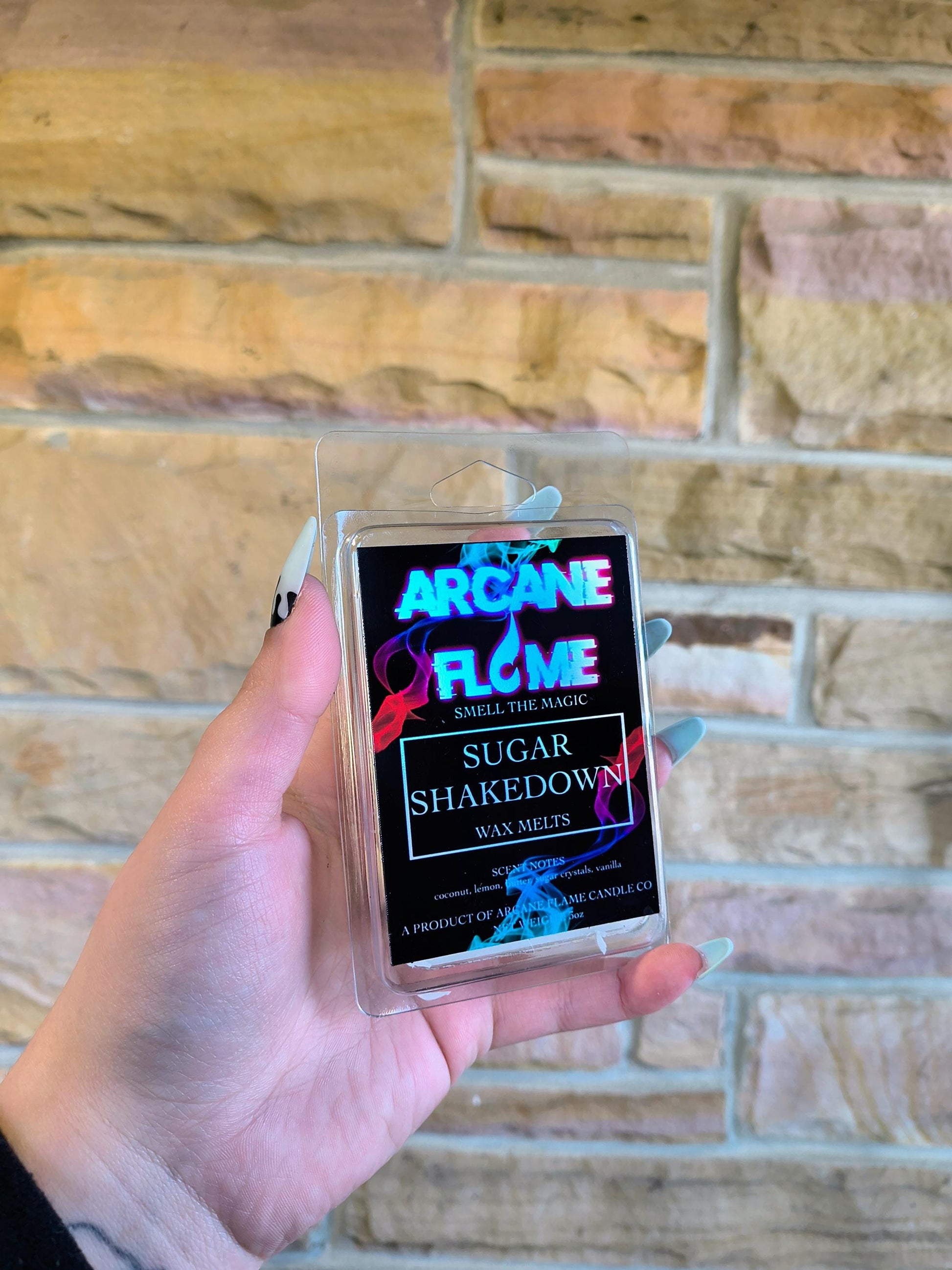 Sugar Shakedown Wax Melt Sweet Vanilla & Coconut Delight Dessert-Inspired Scent