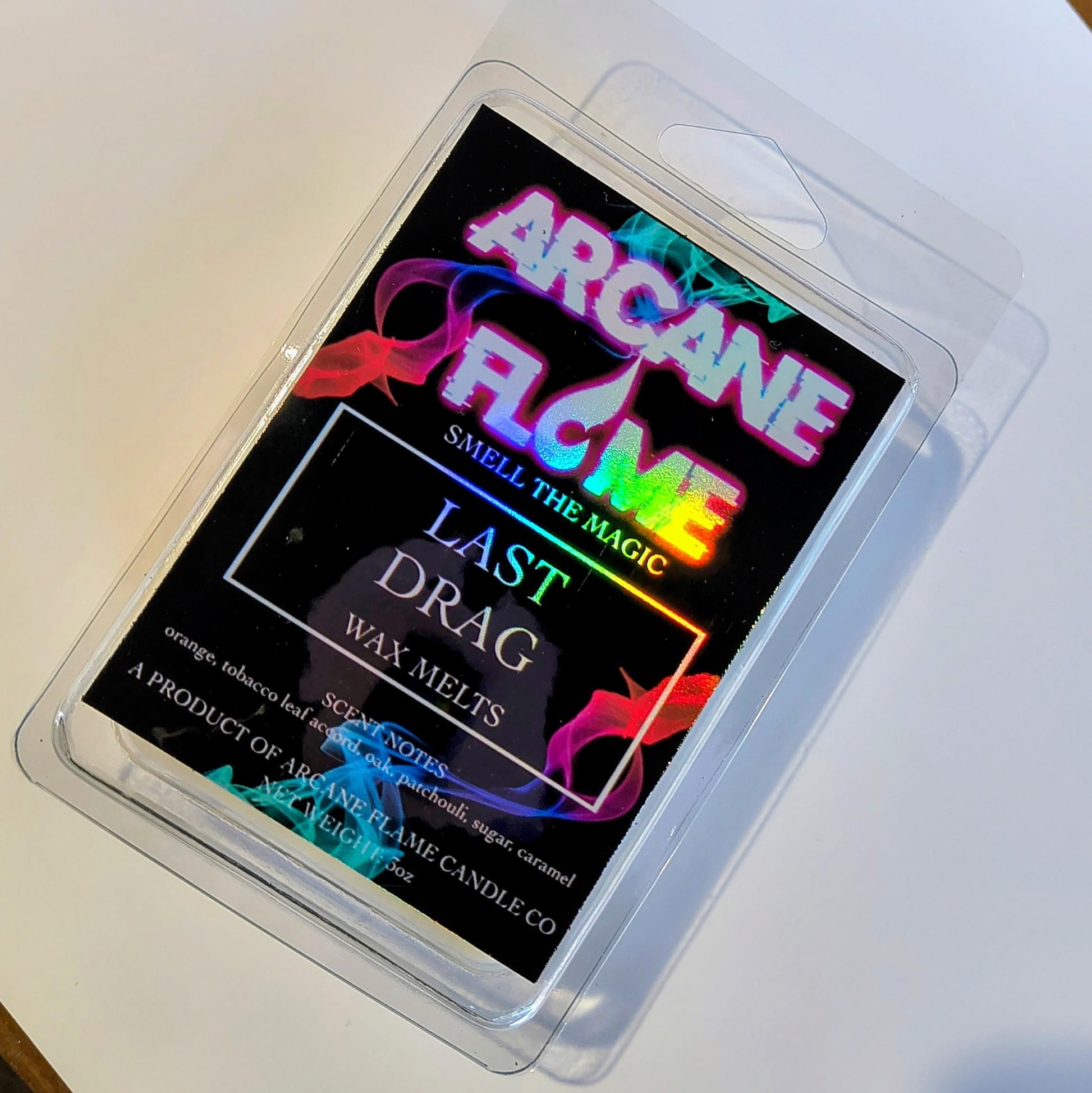 LAST DRAG Hand-Poured Coconut/Soy Wax Melts - Eco-Friendly & Long-Lasting Scents for Your Home