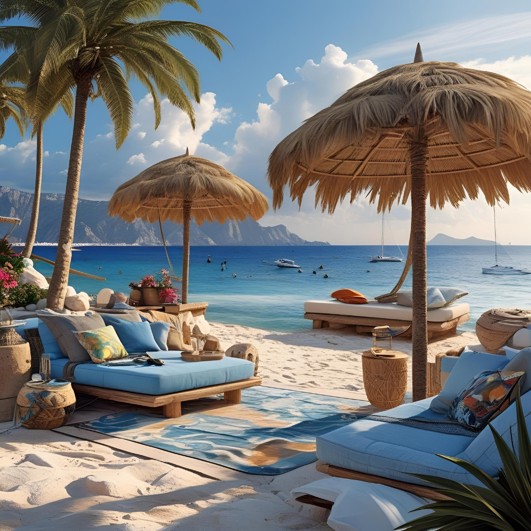 Ibiza Shores – Sea Salt, Citrus & Driftwood Wax Melt