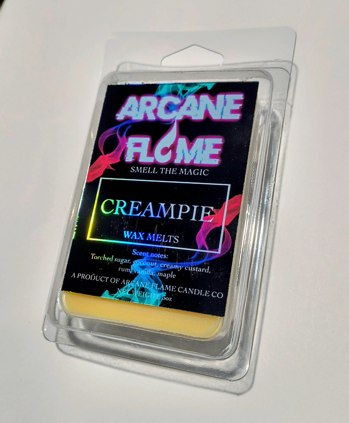 Creampie – Creamy Vanilla Custard & Whipped Cream Wax Melt