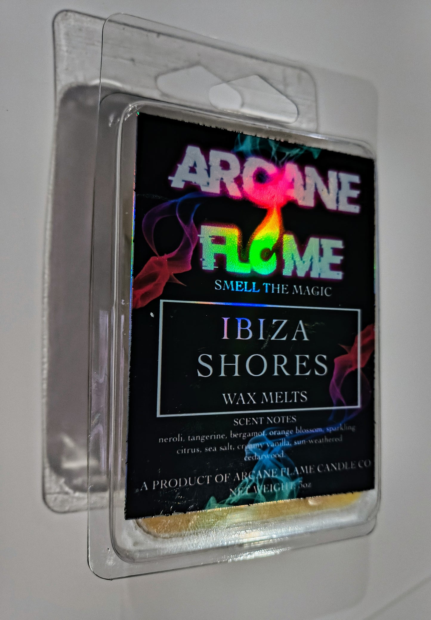 Ibiza Shores – Sea Salt, Citrus & Driftwood Wax Melt