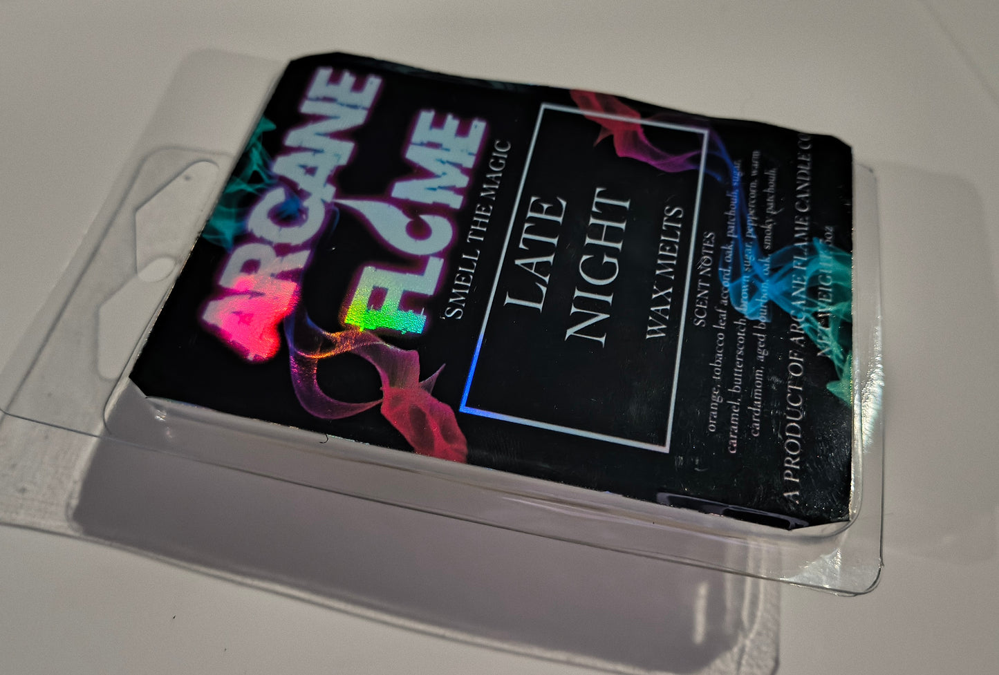 Late Night – Amber, Tonka Bean & Smoked Vanilla Wax Melt