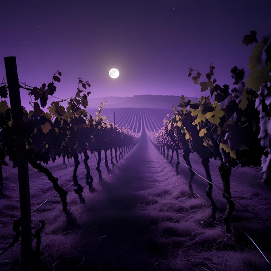 Midnight Vineyard Candle – Blackberry, Plum & Amber | Coconut Wax