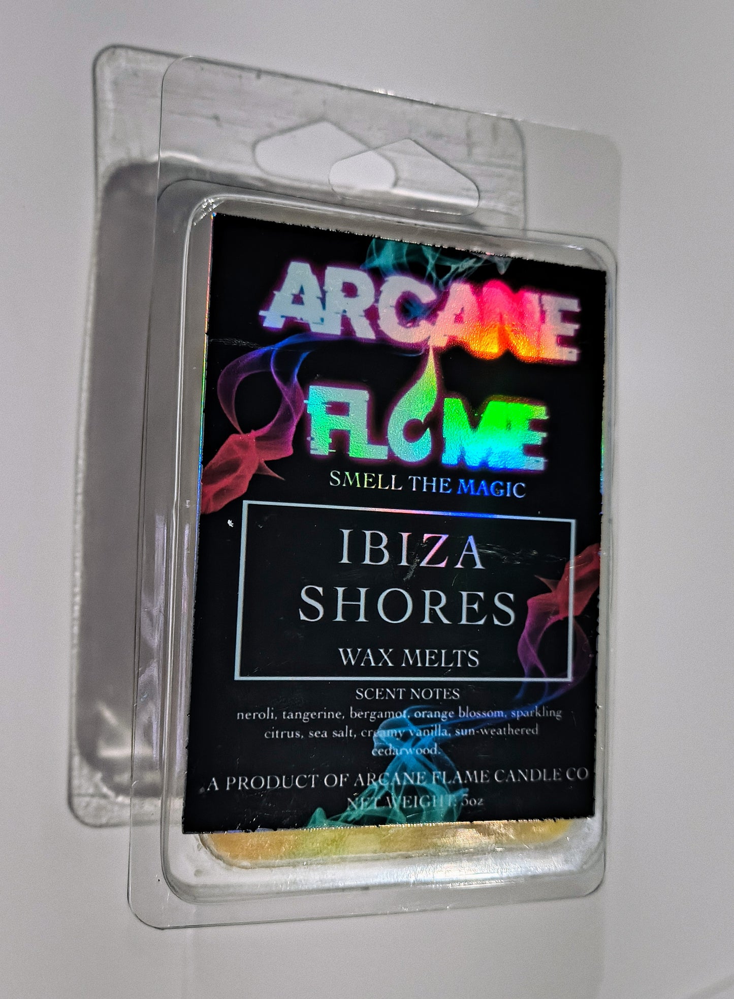 Ibiza Shores – Sea Salt, Citrus & Driftwood Wax Melt