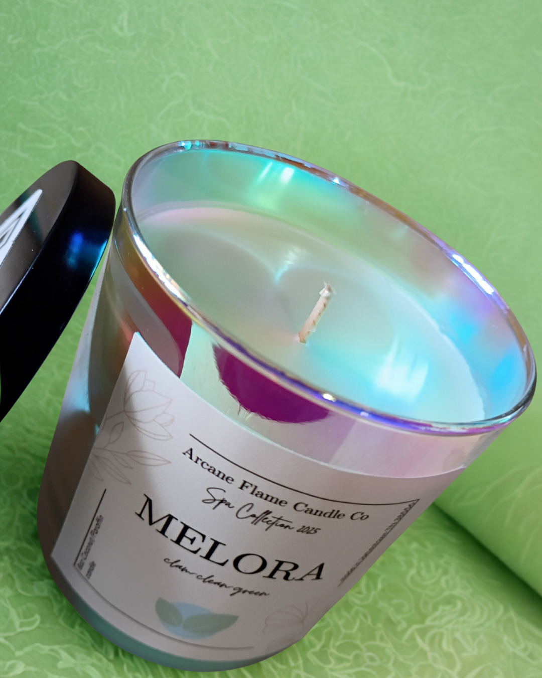 Melora | Spa Candle with Cucumber, Honeydew & Aloe